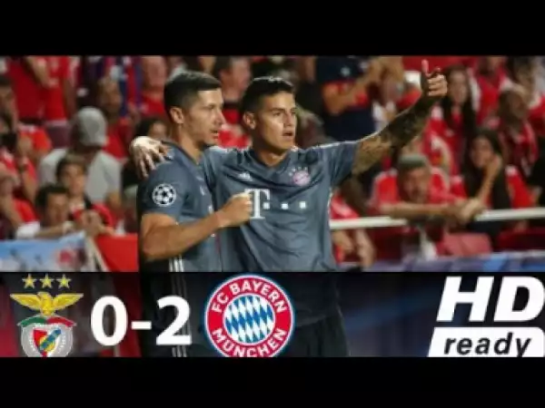 Video: Benfica vs Bayern Munich 0-2 All Goals & Highlights - 19/09/2018 HD